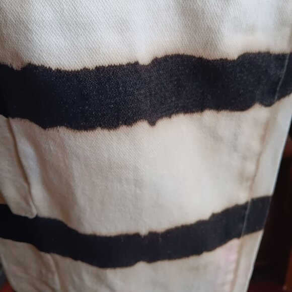 1OF1 32x31 Vintage Wrangler Striped Cowboy Jeans Rodeo Clown Black Denim USA - Picture 5 of 7